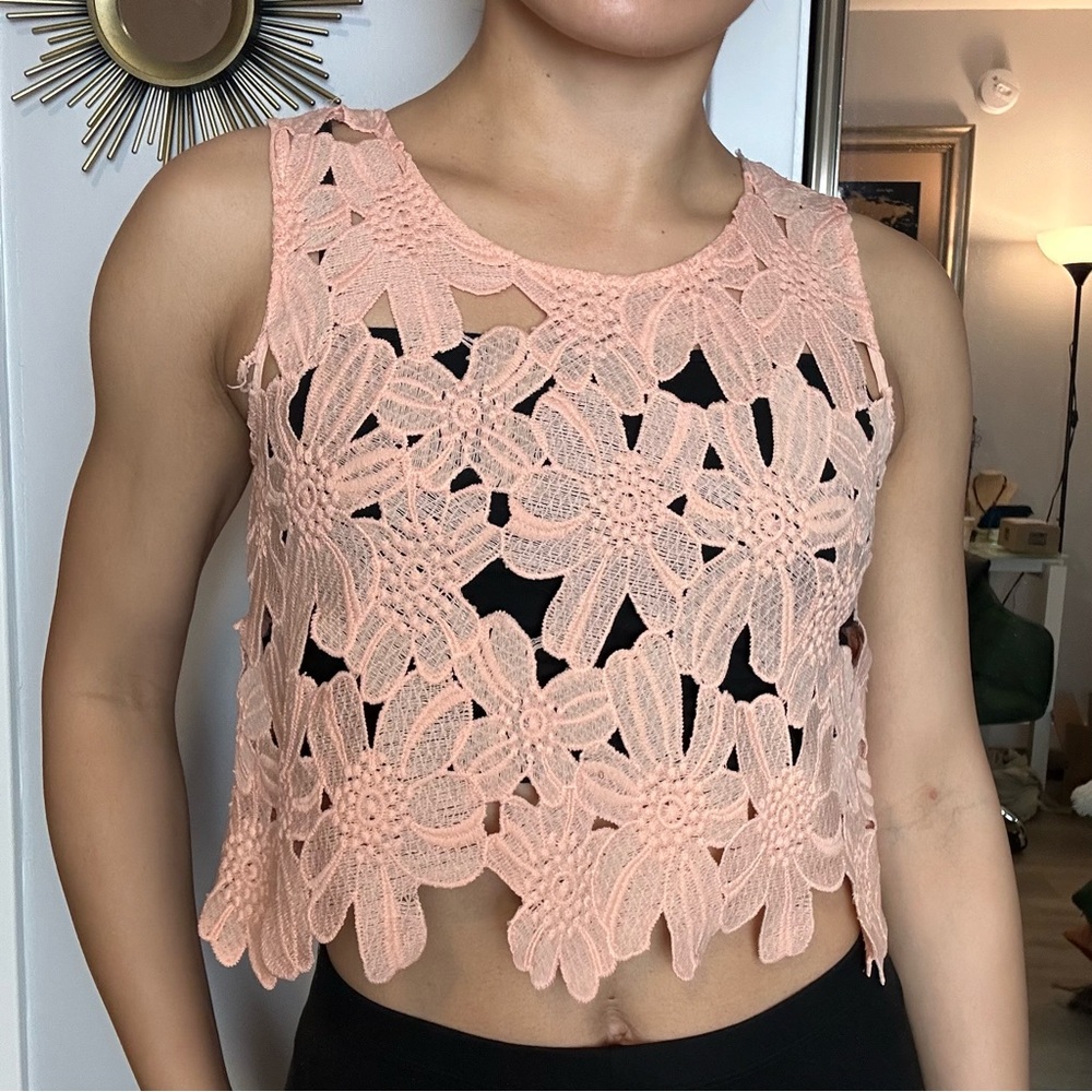 Floral Patchwork Top